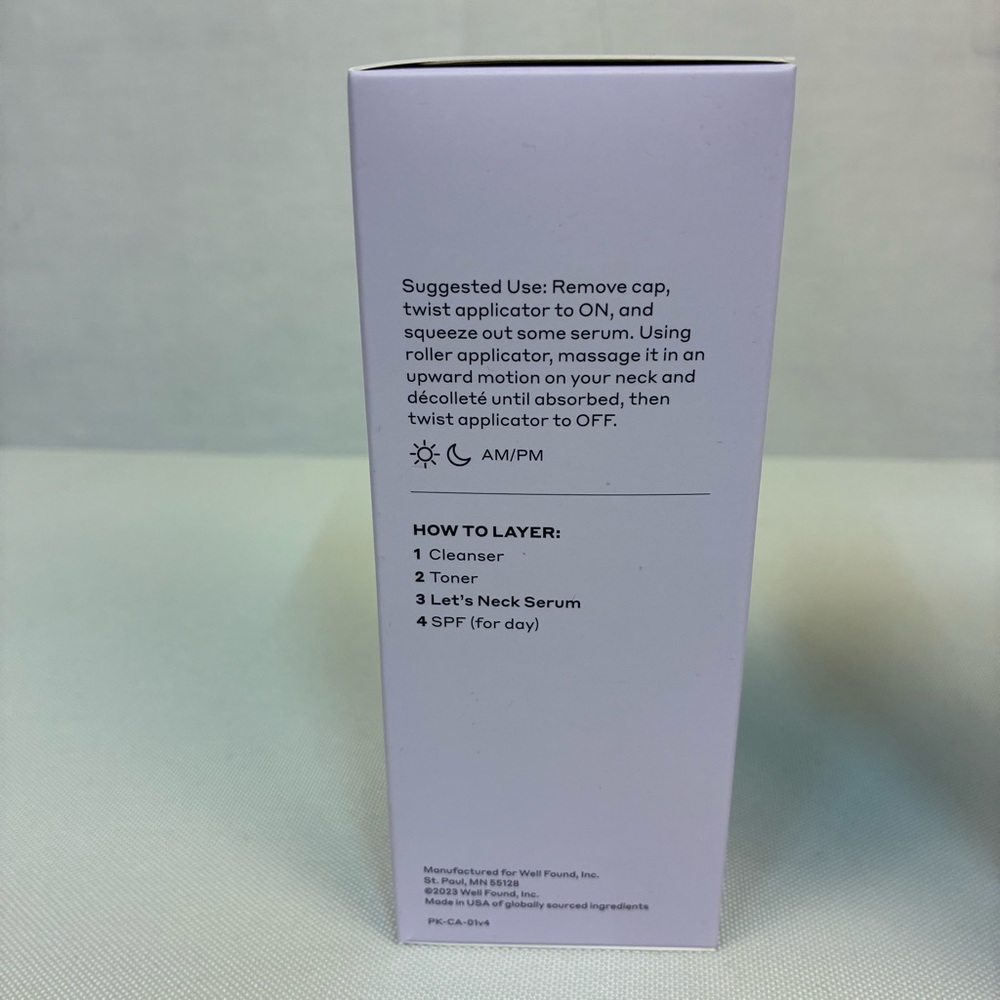 NIP 2-Pack Womaness Let's Neck Decolletage Serum - Picture 3 of 6